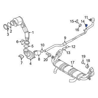 BMW OE - Exhaust System Hanger Insulator