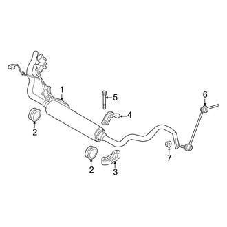 BMW OE - Front Suspension - Stabilizer Bar & Components