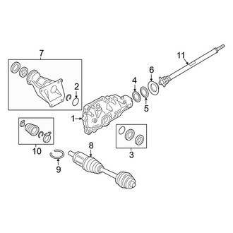 BMW OE - Front Suspension - Carrier & Front Axles