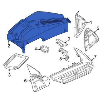 BMW OE - Left Upper Instrument Panel Trim Panel