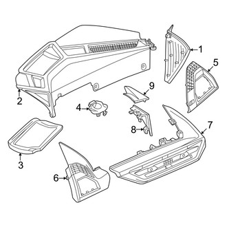 BMW OE - Instrument Panel (Panels and Covers, Upper)