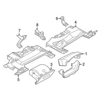 BMW OE - Instrument Panel (Panels and Covers, Lower)