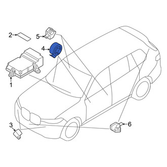 BMW OE - Center Front Air Bag Impact Sensor