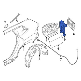 BMW OE - Rear Quarter Panel Vent