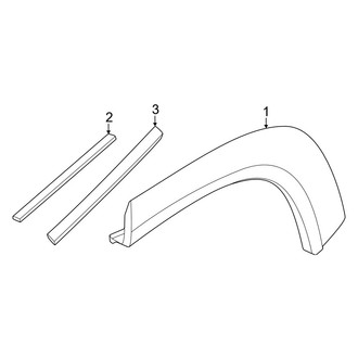 BMW OE - Quarter Panel - Exterior Trim