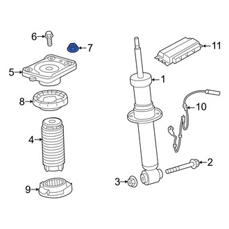 BMW OE - Suspension Strut Nut