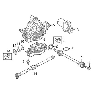 BMW OE - Rear Suspension - Axle & Differential