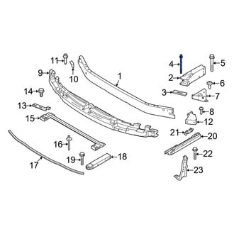 BMW OE - Bumper Impact Bar Bolt