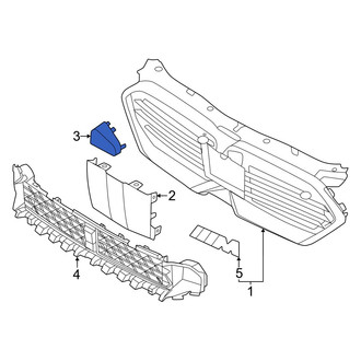 BMW OE - Front Park Assist Camera Housing