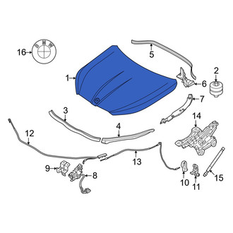 BMW OE - Front Hood Panel