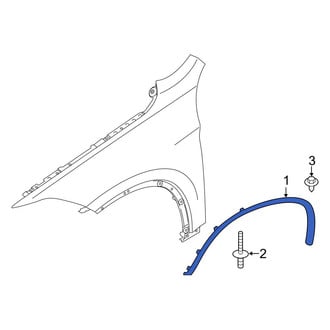 BMW OE - Front Left Wheel Arch Molding