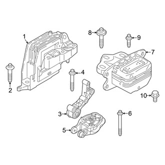 BMW OE - Engine & Transmission Mounting (M35i xDrive)