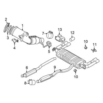 BMW OE - Exhaust System - Exhaust Components (M35i xDrive)