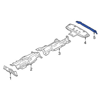BMW OE - Rear Bumper Cover Heat Shield