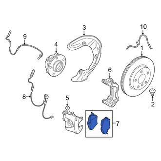 BMW OE - Front Disc Brake Pad Set