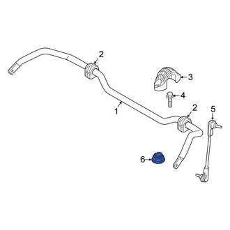 BMW OE - Suspension Stabilizer Bar Link Nut