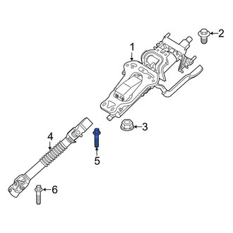 BMW OE - Upper Steering Shaft Bolt