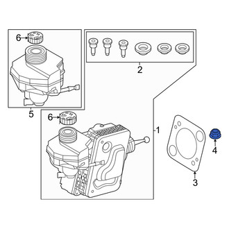 BMW OE - Power Brake Booster Nut