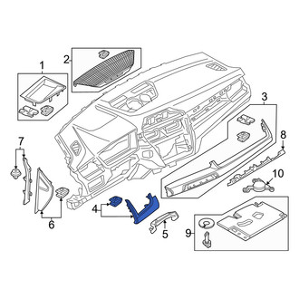 BMW OE - Left Instrument Panel Molding
