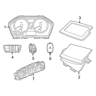 BMW OE - Instrument Panel - Cluster & Switches
