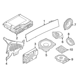 BMW OE - Instrument Panel - Sound System