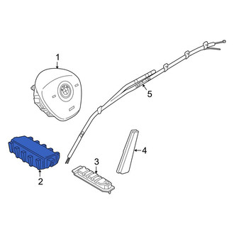 BMW OE - Upper Instrument Panel Air Bag