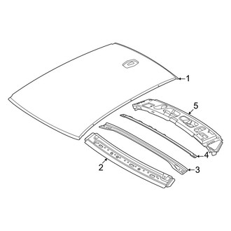 BMW OE - Roof & Components (W/O Panoramic Roof)