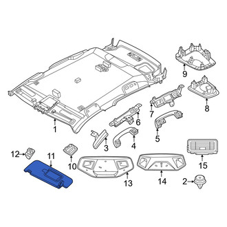 BMW OE - Front Left Sun Visor