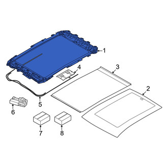 BMW OE - Sunroof Frame