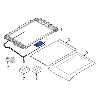 BMW OE - Left Roof Panel Reinforcement