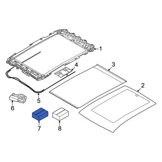 BMW OE - Sunroof Cover Hardware Kit