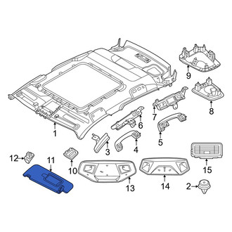 BMW OE - Front Right Sun Visor