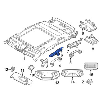 BMW OE - Front Left Interior Grab Bar Bracket