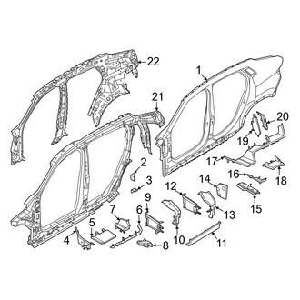 BMW OE - Pillars, Rocker & Floor - Uniside