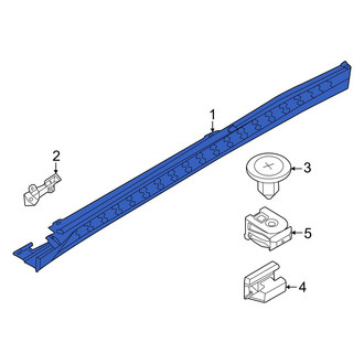 BMW OE - Left Rocker Panel Guard