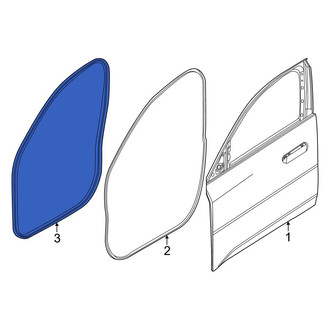 BMW OE - Front Inner Door Seal