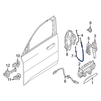BMW OE - Front Outer Door Latch Cable