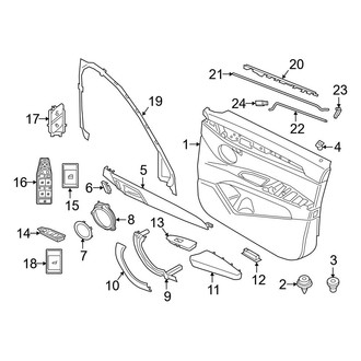 BMW OE - Front Door - Interior Trim