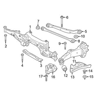 BMW OE - Rear Suspension - Suspension Components (FWD)