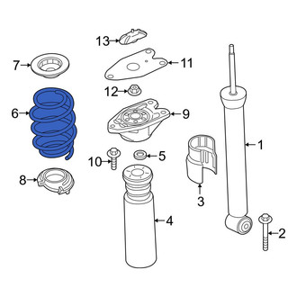 BMW OE - Rear Coil Spring