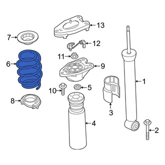 BMW OE - Rear Coil Spring