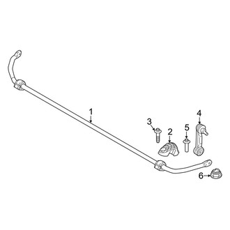 BMW OE - Rear Suspension - Stabilizer Bar & Components (xDrive28i)