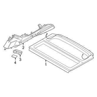 BMW OE - Rear Body & Floor - Interior Trim (Luggage Cover)
