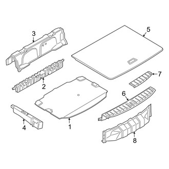 BMW OE - Rear Body & Floor - Interior Trim (Floor Trim)