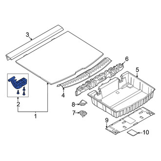 BMW OE - Floor Cover Panel Bracket