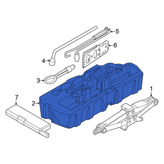 BMW OE - Rear Floor Storage Compartment