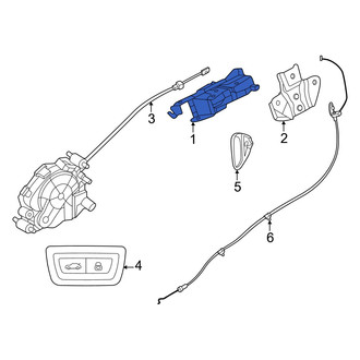 BMW OE - Rear Liftgate Latch