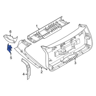 BMW OE - Rear Left Liftgate Hinge Cover
