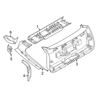 BMW OE - Lift Gate - Interior Trim