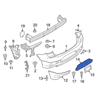 BMW OE - Rear Valance Panel